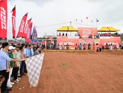 Bupati Egi Buka Ajang Motorace Series Putaran 1 di Kecamatan Jati Agung