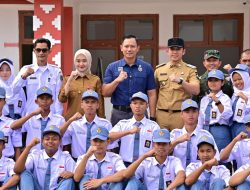 Bupati Lamsel Egi Dampingi Menko AHY Tinjau Sekolah Rakyat di Lampung Selatan