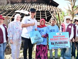Wanita Filantropi Indonesia Bedah Rumah di Lampung Selatan, Bupati Egi: Gotong Royong adalah Kekuatan Kita