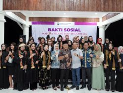 Tebar Keberkahan, Wanita Filantropi Indonesia Santuni Ratusan Anak Yatim di Lampung Selatan