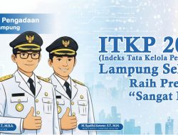Tata Kelola Pengadaan Lampung Selatan Terbaik se-Lampung, ITKP 2025 Raih Predikat “Sangat Baik”