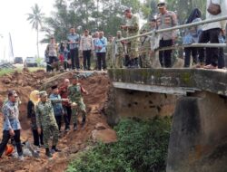 Sinergi Pemkab dan TNI: Pembangunan Jembatan Perintis Garuda di Lampung Selatan Dimulai, Akses Warga Kian Lancar